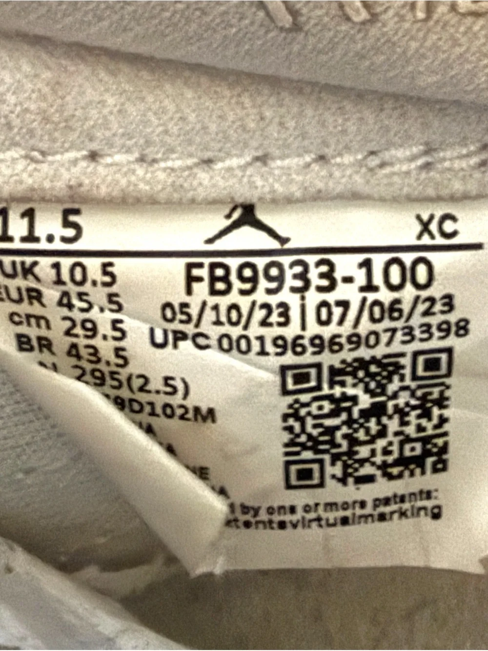 Jordan 1 Retro Low ‘85 Neutral Grey